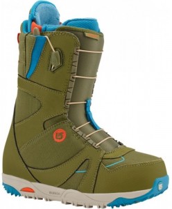 Ботинки для сноубордов Burton Emerald 2015-2016 39 (USA 7.5) Olive teal red