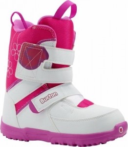 Ботинки для сноубордов Burton Grom 2014-2015 30.5 White pink