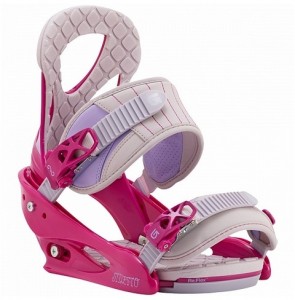 Крепления для сноубордов Burton Stiletto 2015-2016 M Pink gray