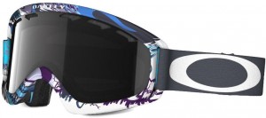 Горнолыжная маска Oakley O2 Xs 2014-2015 Mountain Monster Turquoise Dark Grey