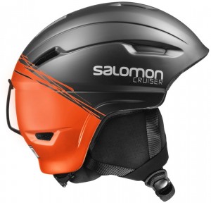 Шлем для зимних видов спорта Salomon Cruiser 4D FW17 2016-2017 M Black orange