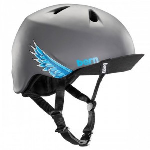 Шлем для зимних видов спорта Bern Nino 2012-2013 XS/S Visor matte grey cyclehawklet