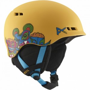 Шлем для зимних видов спорта Anon Burner 2015-2016 S/M Wild thing yellow eu