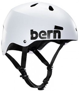 Шлем для зимних видов спорта Bern Macon Water 2012-2013 M Satin white/Distressed Logo