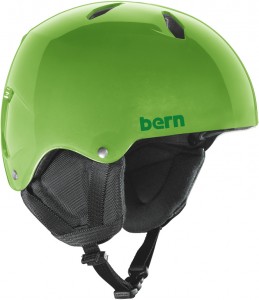 Шлем для зимних видов спорта Bern Diablo Eps 2014-2015 S/M Translucent neon green black liner