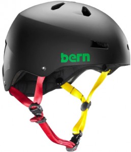 Шлем для зимних видов спорта Bern Macon Eps Matte 2014-2015 L XL Black rasta Black liner