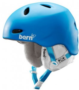 Шлем для зимних видов спорта Bern Berkeley 2013-2014 S/M Matte cyan/White liner