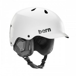 Шлем для зимних видов спорта Bern Watts Water Satin 2012-2013 L White