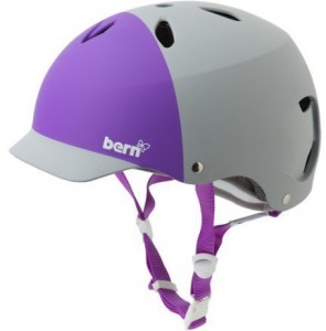 Шлем для зимних видов спорта Bern Lenox Water 2011-2012 M Matte grey/purple