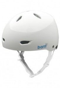 Шлем для зимних видов спорта Bern Brighton Water 2011-2012 L Gloss white