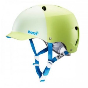 Шлем для зимних видов спорта Bern Lenox Water 2012-2013 M Hatstyle Lime green
