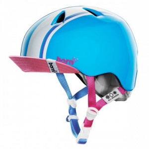 Шлем для зимних видов спорта Bern Nina 2012-2013 S/M Gloss cyan magenta racing stripe