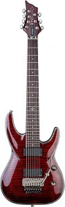 Электрогитара Diamond Guitars Barchetta ST FR 7 String Black cherry