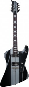 Электрогитара Diamond Guitars Hailfire ST Black silver stripes