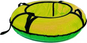 Надувные санки для тюбинга Bubo Standart 700мм Green Yellow