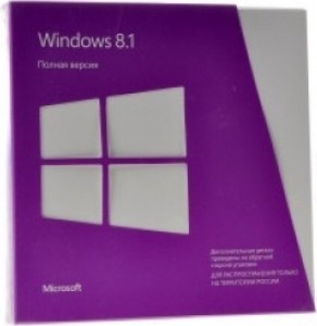 Операционная система Microsoft Windows 8.1 32-bit/64-bit Russian DVD (WN7-00937)