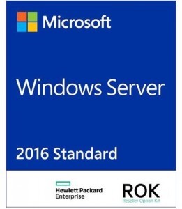 Операционная система HPE Windows Server 2016 Standard Edition RU/En 16-Core ROK DVD (871148-251)