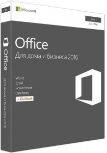 Операционная система Microsoft Office Mac Home Business 2016 Russian (W6F-00820)