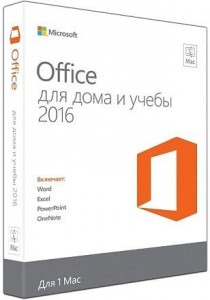 Операционная система Microsoft Office 2016 Mac Home and Student Russian (GZA-00924)