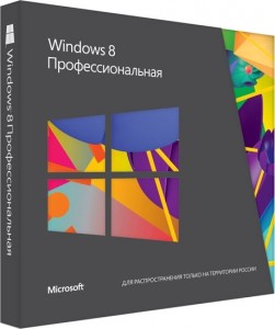 Операционная система Microsoft Win Pro 8 32-bit/64-bit Russian VUP Russia Only DVD (обновление до Windows 8 Pro)