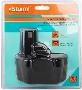 Аккумулятор для электроинструмента Sturm CD3312-4