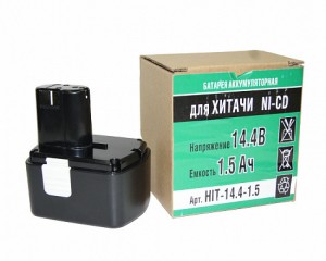Аккумулятор для электроинструмента PIT Ni-CD 14.4V 1.5Ah для Hitachi DS14DVF3