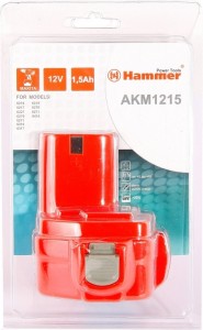 Аккумулятор для электроинструмента Hammer AKM1215 для Makita