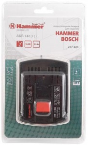 Аккумулятор для электроинструмента Hammer Premium AKB1413Li для Bosch