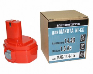 Аккумулятор для электроинструмента PIT Ni-CD 14.4V 1.5 AH для Makita 6281DWPE