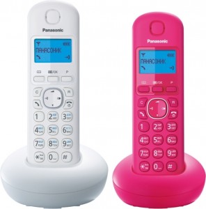 Радио-телефон Panasonic KX-TGB212RU1 White pink