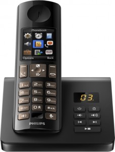 Радио-телефон Philips D7051B Black