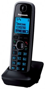 Дополнительная радиотрубка Panasonic KX-TGA661 Black