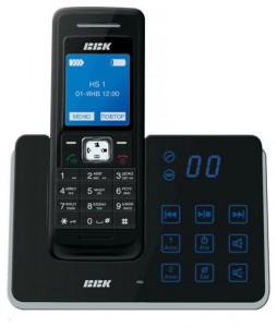 Радиотелефон BBK BKD-833R RU черный