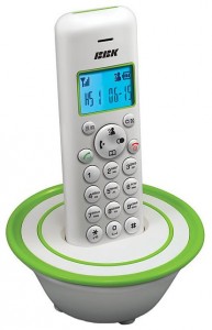 Радиотелефон BBK BKD-815 RU бело-зеленый