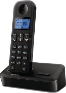 Радио-телефон Philips D1501B Black
