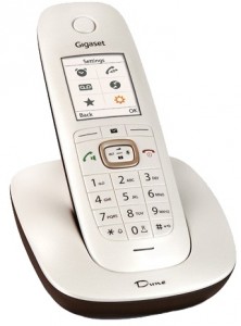 Радио-телефон Gigaset CL540 White brown