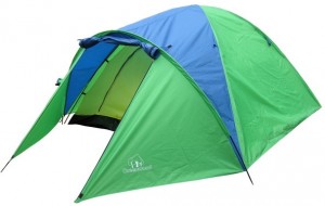 Трекинговая палатка Greenwood Target 4 Green blue