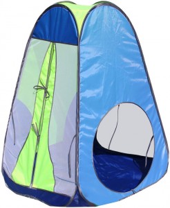 Игровая палатка Belon Радужный домик конусная Темный василек светлый василек лимон голубая