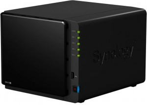 Сетевой накопитель Synology DS415 Plus без HDD