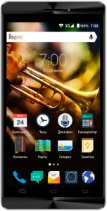 Смартфон Vertex Impress Jazz Black graphite