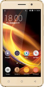 Смартфон Texet TM-5005 Gold