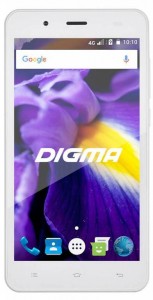 Смартфон Digma VOX S506 White