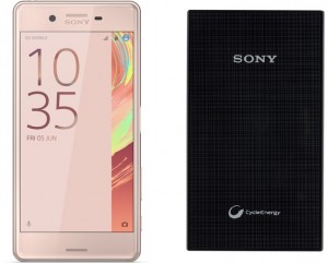 Смартфон Sony F8131 Xperia X Perfomance Rose Gold+Sony Power bank CP-V10AB