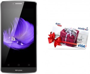 Смартфон Neffos TP701A C5 Grey + карта VISA номинал 500 рублей