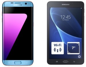 Смартфон Samsung Galaxy S7 SM-G935FZ 32Gb Smoke Sapphire + Galaxy Tab A 7.0 8Gb