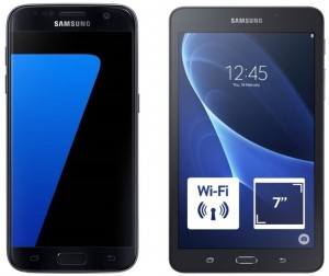 Смартфон Samsung Galaxy S7 SM-G930F 32Gb Black +  Galaxy Tab A 7.0 8Gb