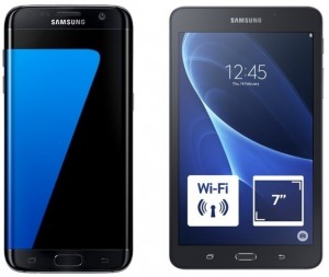 Смартфон Samsung Galaxy S7 Edge 32Gb Black + Galaxy Tab A 7.0 8Gb