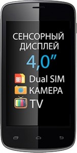 Смартфон Explay A400 Black