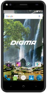 Смартфон Digma VOX E502 16Gb Black