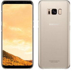 Смартфон Samsung Galaxy S8 SM-G950FD 64Gb Gold + Чехол G950 Clear Cover Gold